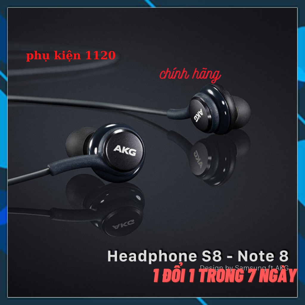 Tai nghe AKG sam sung S8 zin chính hãng