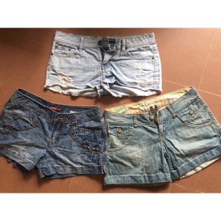 Combo short jean mông 94cm