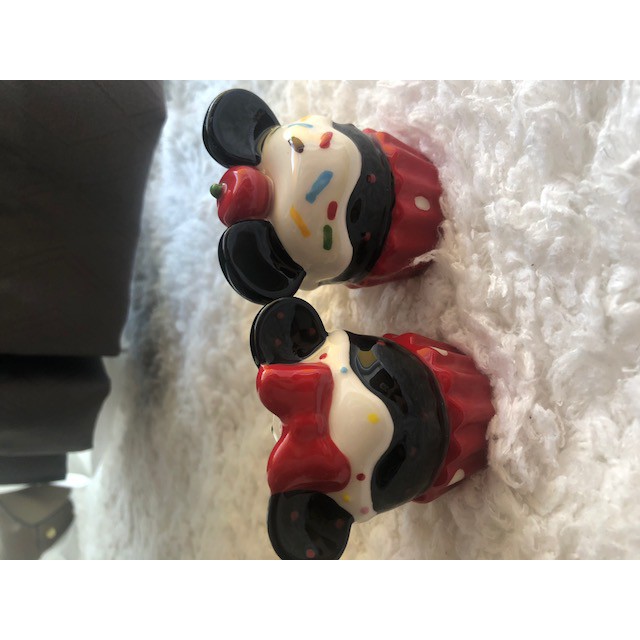 Disney Khay Trưng Bày Bánh Cupcake Hình Chuột Mickey / Minnie Dễ Thương