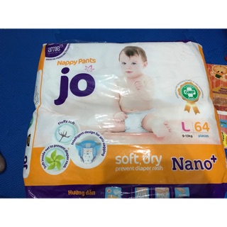 Thanh lý bỉm jo ( L : 9-13kg )mua cho bé nhưng bé bỏ bỉm