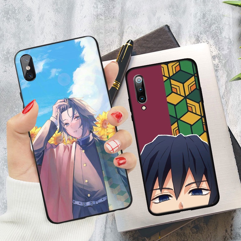 Ốp Điện Thoại Silicon Dẻo Họa Tiết Hoạt Hình Demon Slayer Kimetsu no Yaiba Cho Xiaomi Redmi Note 7 8 Pro 8T 10X 9A 8A E39