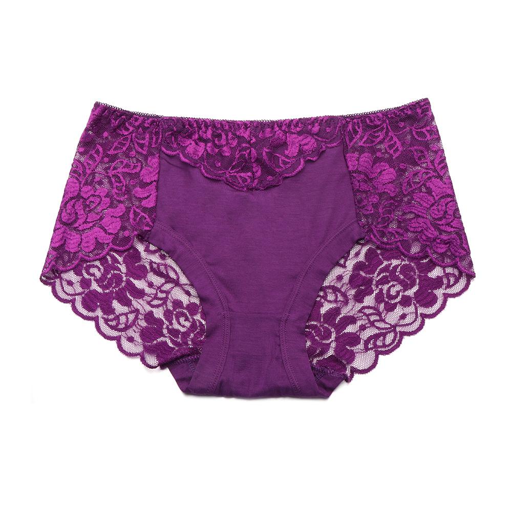 Quần Lót Ren Thoáng Khí Plus Size Cho Nữ