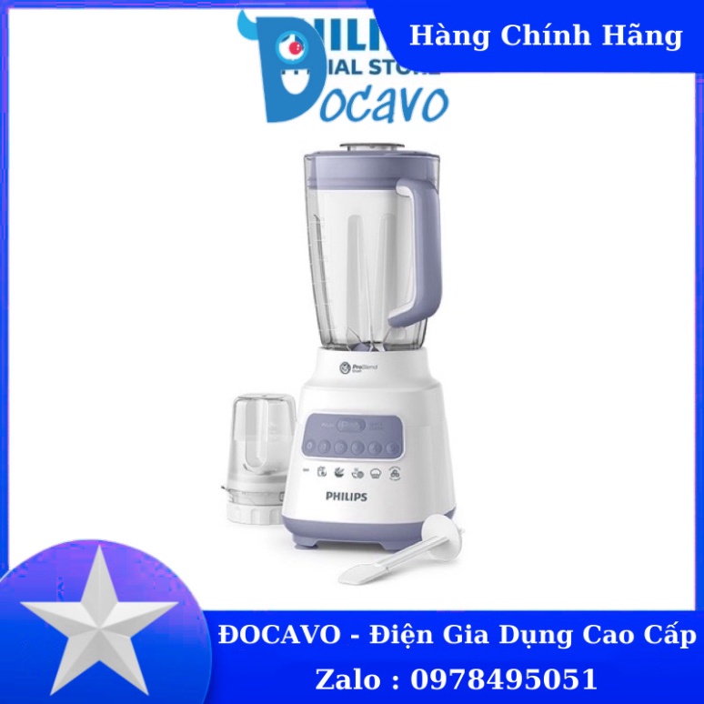 [Bảo hành 24 tháng] Máy xay sinh tố Philips HR2221 - Đẹp, Bền . Hàng chính hãng