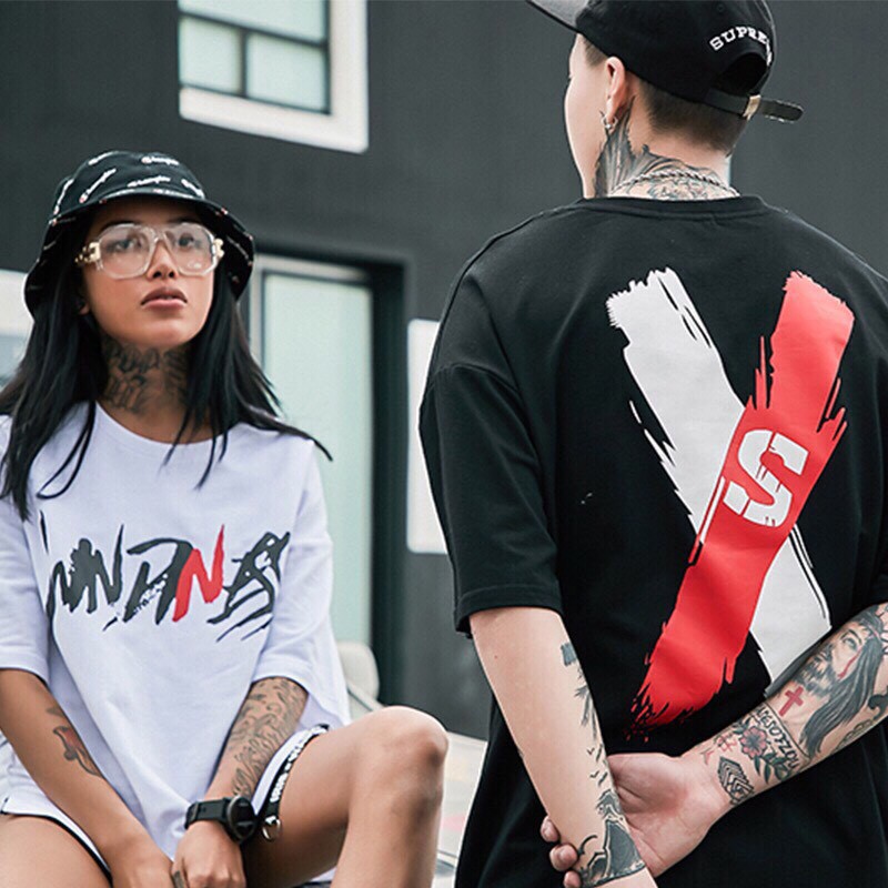 &lt;FREE SHIP&gt; Áo phông nam tay lỡ vải thun cotton co giãn chất mềm mịn y ảnh