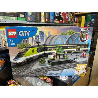 Lego 60337 - city - express passenger train - tàu lửa siêu tốc hành khách