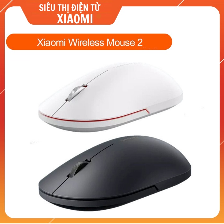 Chuột Không Dây Xiaomi Gen 2 - Chuột Xiaomi Không Dây wireless Portable Mouse - Nút Bấm Êm, Chắc Chắn Siêu Bền, Độ Nhạy