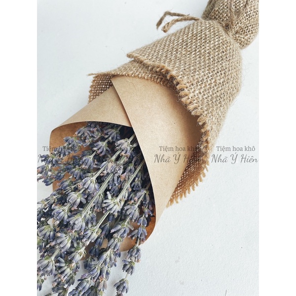 Bó hoa oải hương LAVENDER, Hoa khô trang trí chụp ảnh phong cách Vintage