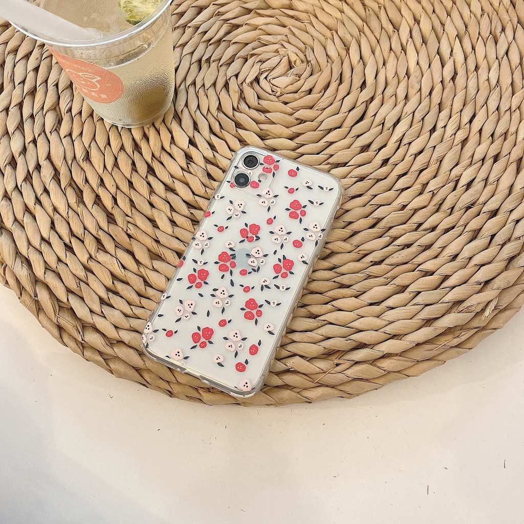 Ốp điện thoại in hình độc đáo cho iphone Full screen small flowers 6/6plus/6s/6s plus/6/7/7plus/8/8plus/x/xs/xs max/11/11 pro/11 promax/12pro/12promax/12mini/12/13/13PRO/13PROMAX/13MINI