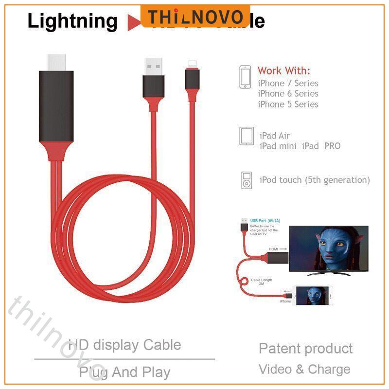 Dây cáp kết nối điện thoại di động với màn hình TV xe hơi tiện lợi