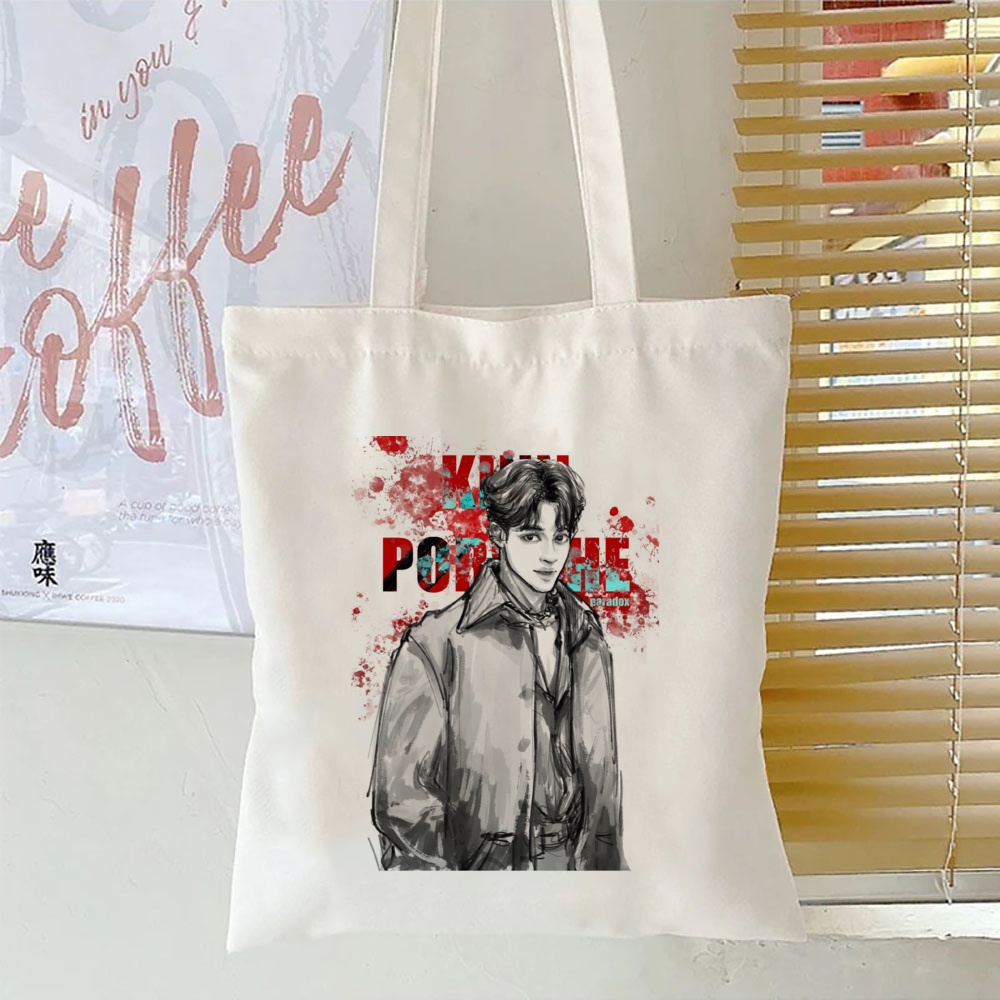 Aio Túi Vải canvas Đeo Vai Họa Tiết Thời Trang Cho Nữ