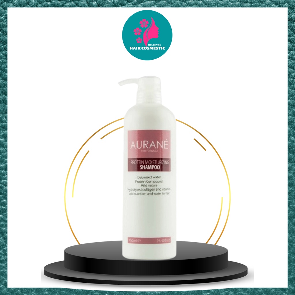 Dầu gội phục hồi Aurane Protein Moisturizing 750ml.