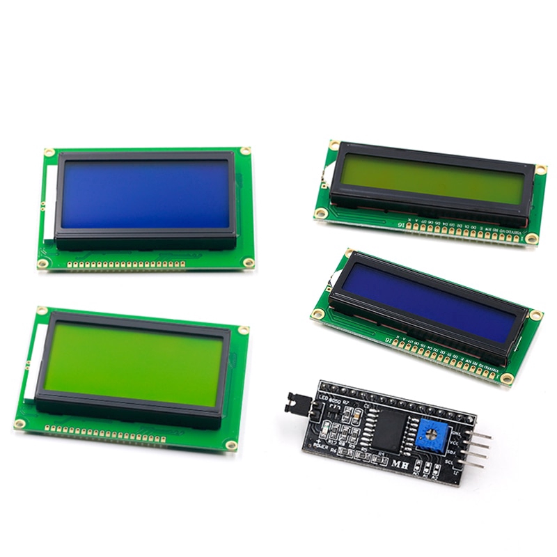 Mô đun màn hình LCD màu xanh Iic/I2C 1602 cho Arduino 1602 Lcd Uno R3 Mega 2560 Lcd1602