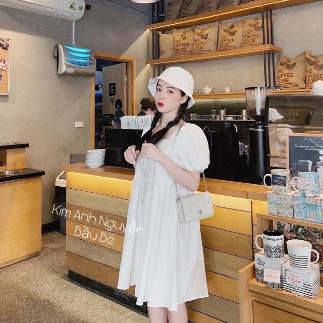 SET ĐẦM BABYDOLL NÓN XINH