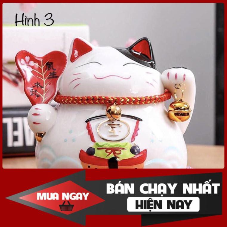 [SP BÁN CHẠY] Mèo thần tài tiết kiệm kèm thảm