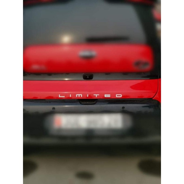 Chữ limited phong cách porsche [HÀNG CAO CẤP]