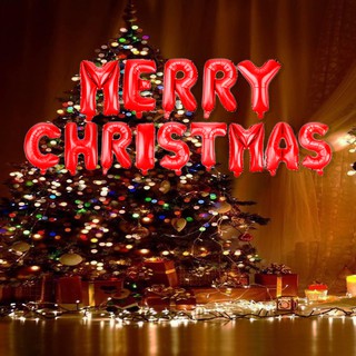 Bóng kiếng nhôm Merry Christmas