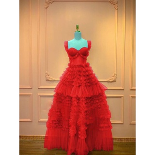 ✨ Đầm maxi tầng tay dúm✨