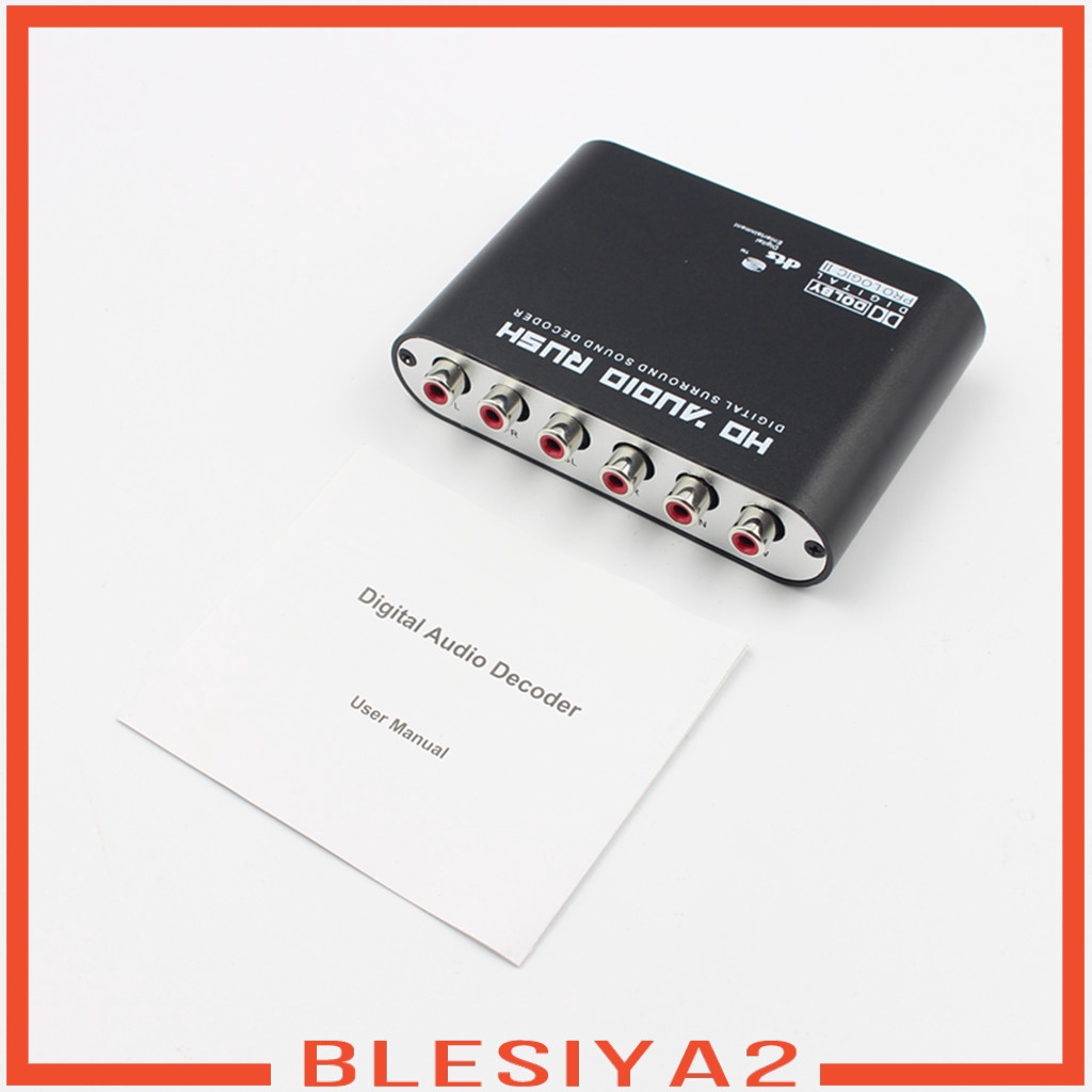 Bộ Giải Mã Âm Thanh Kỹ Thuật Số SPDIF / DTS / AC-3 Coaxial Dlby 2 5.1 CH