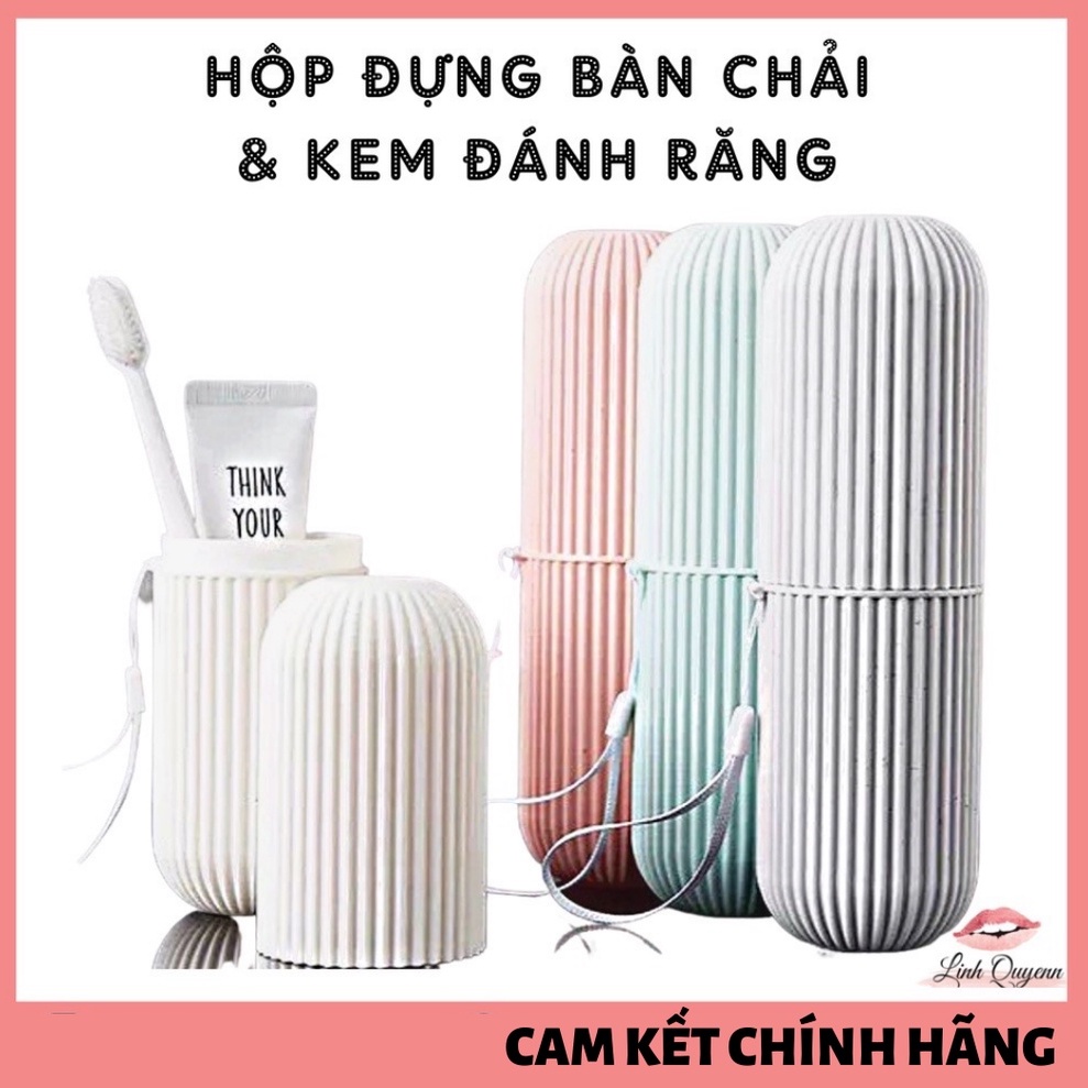 Hộp đựng bàn chải, kem đánh răng, sữa rửa mặt, dao cạo râu