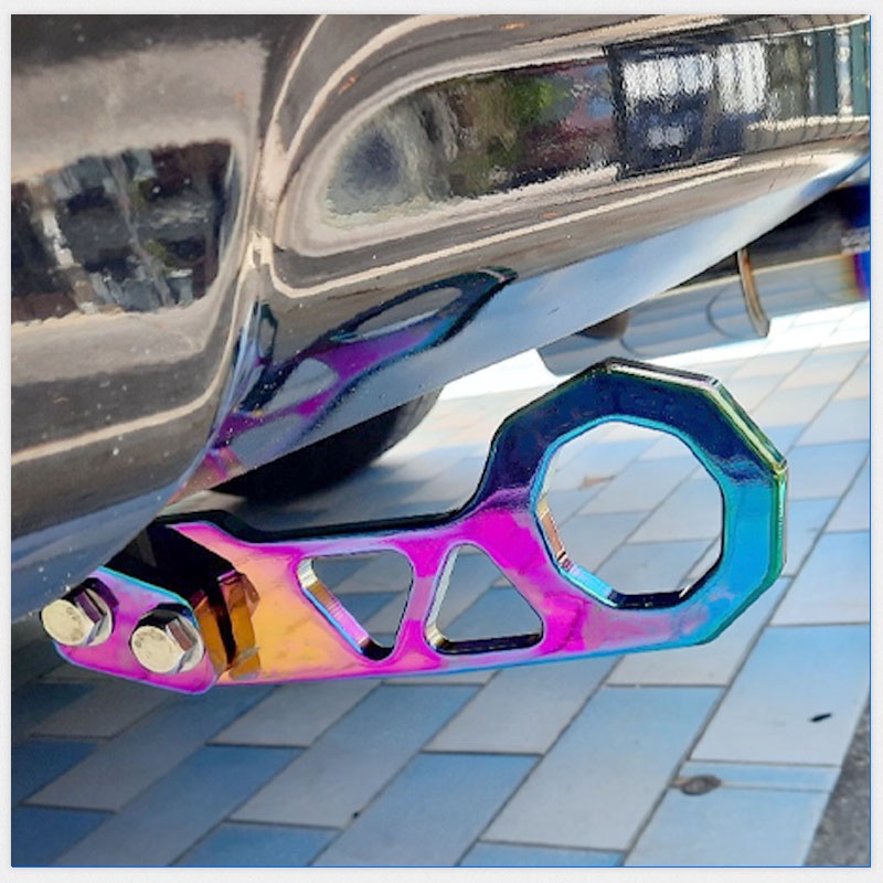 Móc Kéo Xe Hơi Nhiều Màu Mạ Chrome Màu Xanh Dương Chống Thấm Nước Thông Dụng Ô tô cản phía sau phía trước khăn trùm đầu chống thấm nước Bảo vệ chống thấm nước Bảo vệ xe đua Công cụ sửa chữa ô tô Trang trí phụ kiện ngoại thất