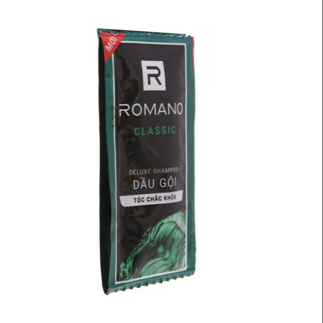 Dầu gội Romano Classic hương nước hoa 5g 10 gói