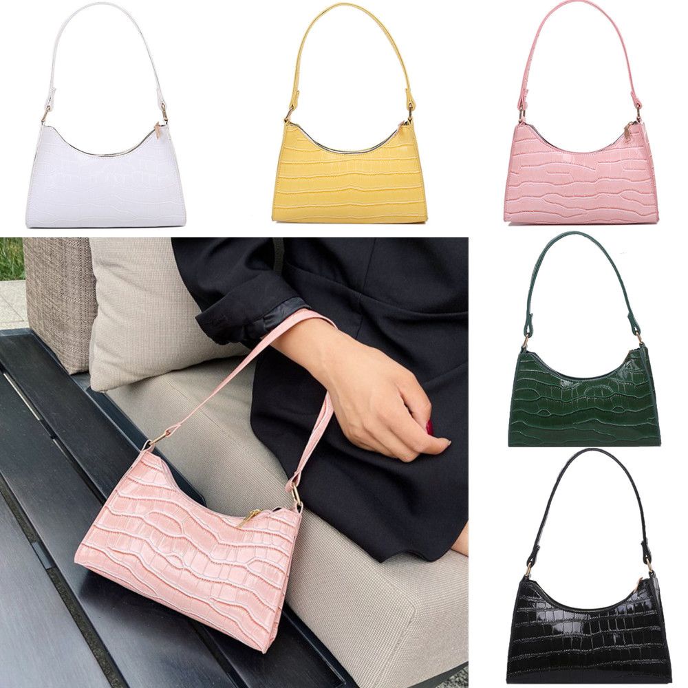 Túi đeo vai mini bằng da PU phong cách cổ điển thời trang cho nữ MIHAN1 2021