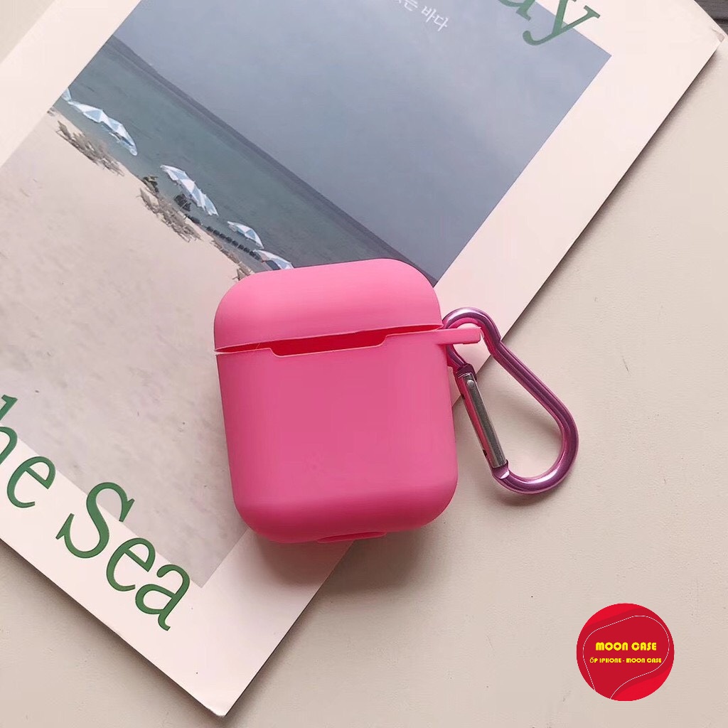 Vỏ bảo vệ bao đựng tai nghe case airpods 1, 2 chống va đập