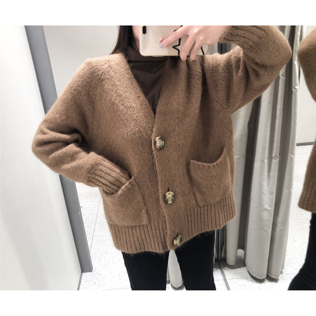 ÁO CARDIGAN LEN ZARA NỮ AUTH TUỒN