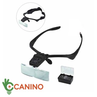 [ GIÁ SỐC ] Kính lúp đeo đầu có đèn v2
