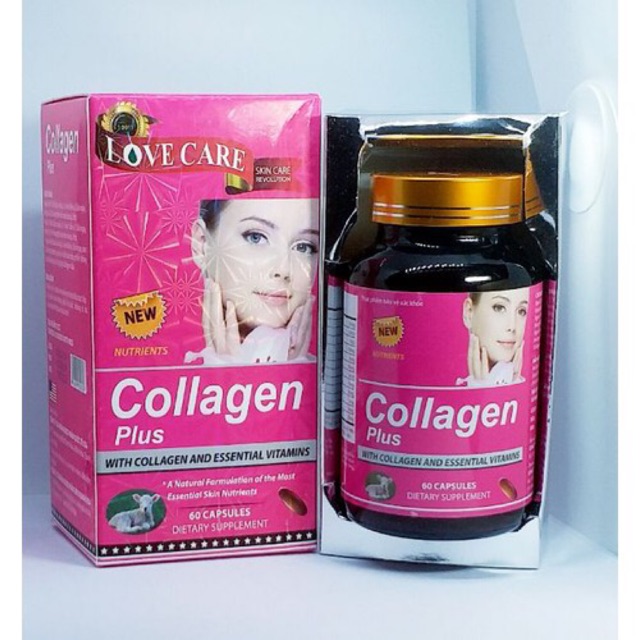 Collagen Plus nhau thai cừu, sữa ong chúa 3in1 hộp 60 viên