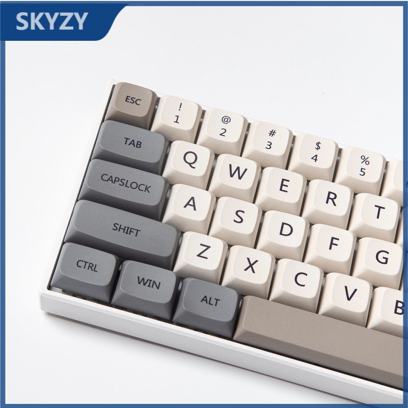 Nắp phím nâng cấp XDA Shimmer Retro bằng PBT nhuộm thăng hoa cho bàn phím cơ 121 phím