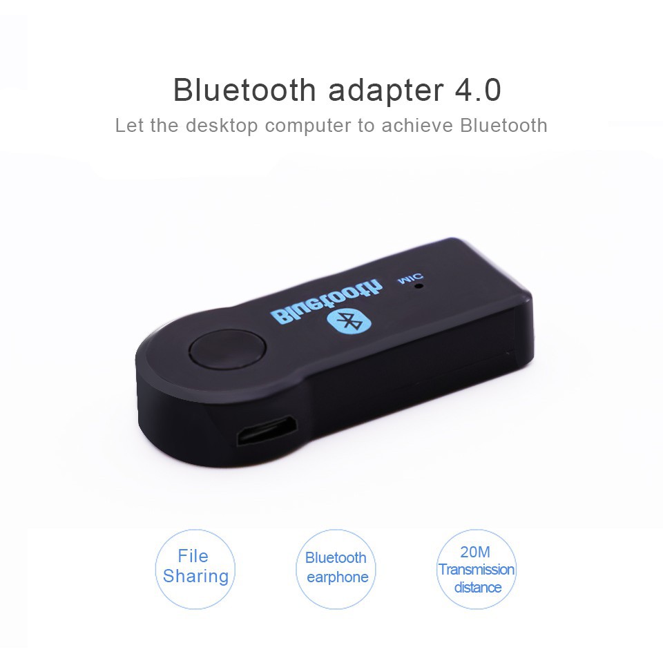 Bộ thu phát Bluetooth với jack 3.5mm cho xe ô tô
