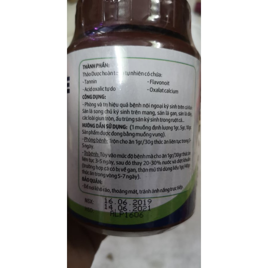 Sán trên mang ký sinh trùng cho cá Parasite chuyên Koi