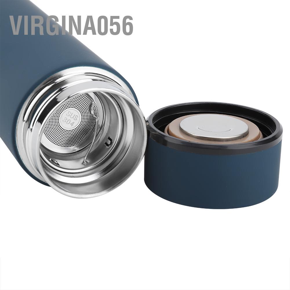 Virgina056 Stainless Steel Thermos Water Cups Tea Mugs Vacuum Bottle Office