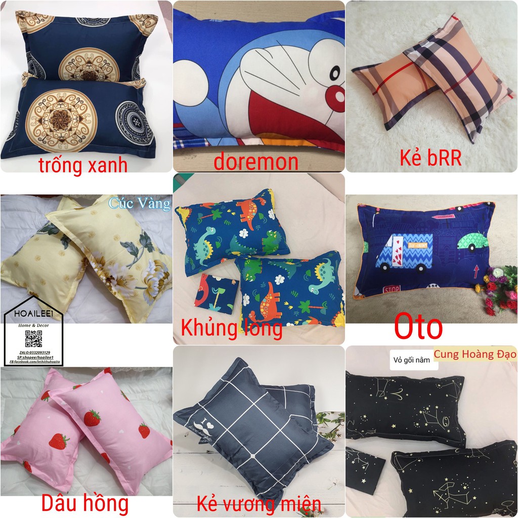 [XẢ LỖ]✌️✌️ Vỏ Gối Hình Siêu dễ thương✌️✌️ vỏ gối nằm họa tiết 45cmx65cm