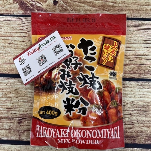 Bột Takoyaki {Yamamori} chuyên dùng làm bánh Takoyaki bánh xèo Okonomiyaki Nhật Bản