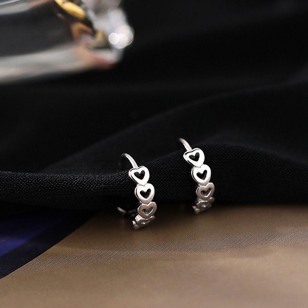 Khuyên tai bạc 925 thiết kế tinh tế thời trang cho nam nữ