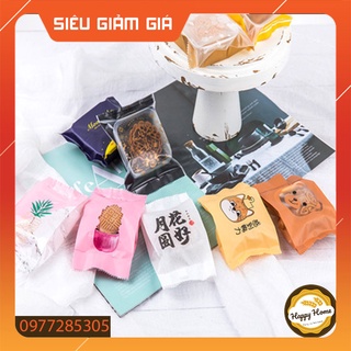 Túi đựng bánh trung thu nhiều mẫu mã nhiều size 50g ,65-80g sét 50 túi - HÀNG MƠI VÈ