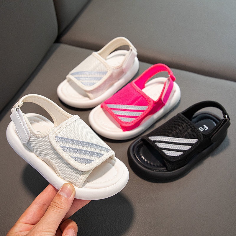 Giày Sandal Thể Thao Mùa Hè Đế Mềm Hở Ngón Thoải Mái Dễ Phối Đồ Cho Bé Trai Bé Gái