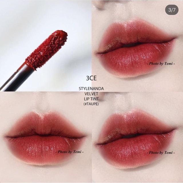 3CE - Son Kem Velvet Lip Tint