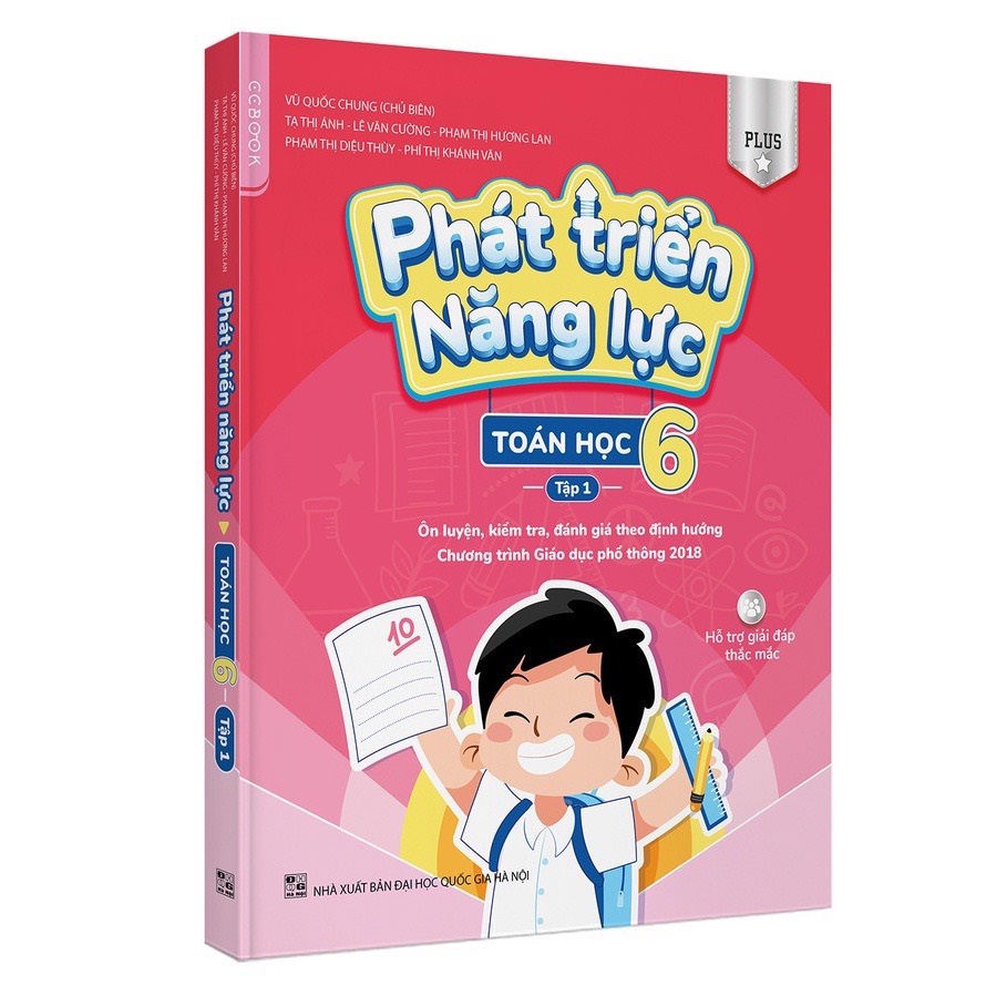Sách - Phát Triển Năng Lực Toán Học 6 tập 1 Plus