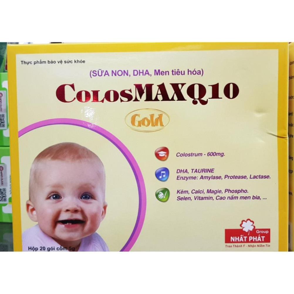 SỮA NON COLOSMAX Q10 GOLD cho bé trên 1 tuổi (colosmaxq10)