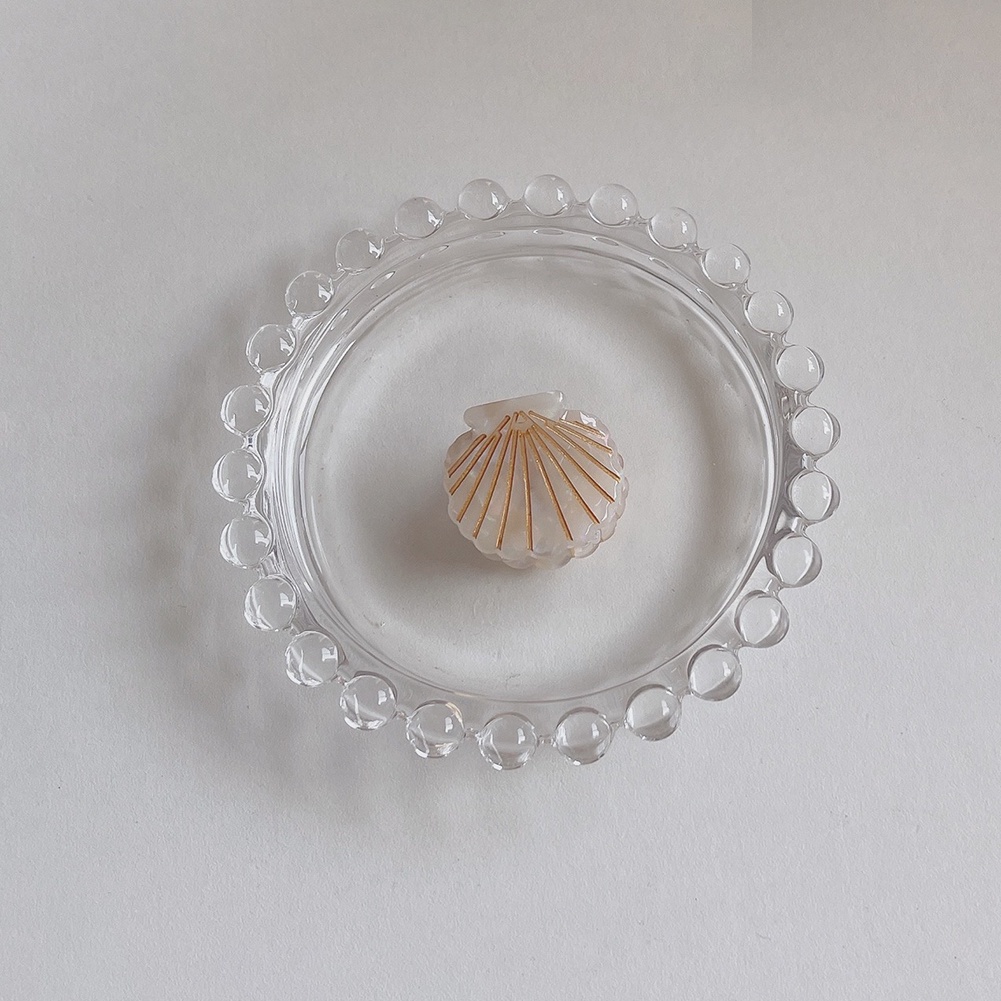 Kẹp Tóc Hình Vỏ Sò Bằng Nhựa Acrylic 1 Cái Cho Nữ