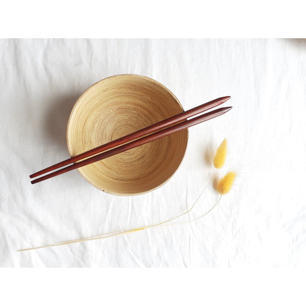 Đũa gỗ tập ăn cho trẻ em cao cấp 18cm