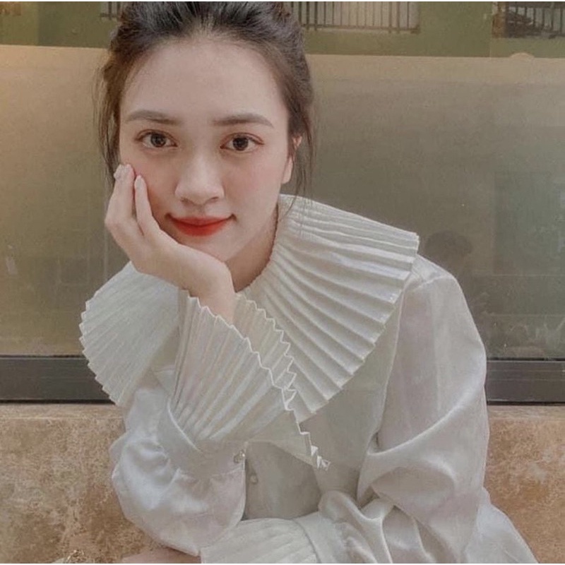Áo sơ mi dập li - hàng sẵn 💯💯❤️❤️