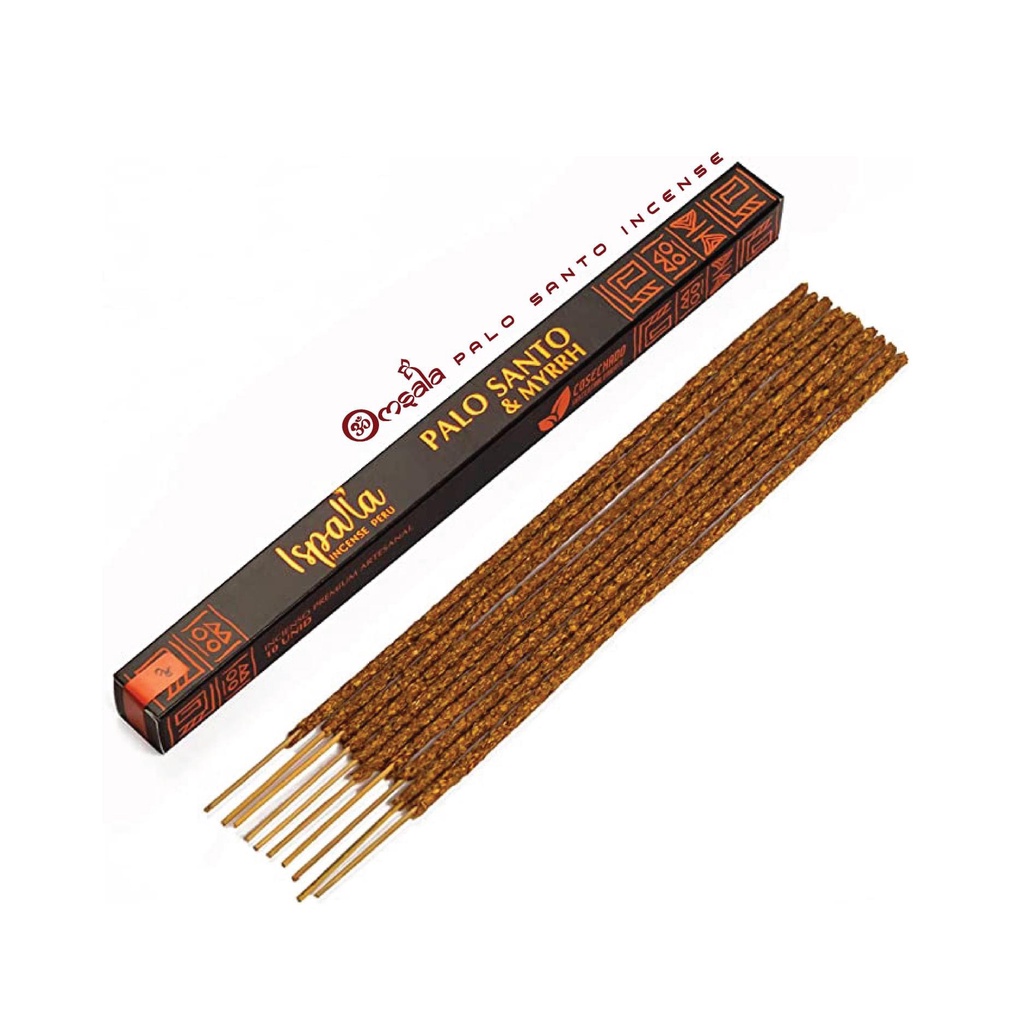 Nhang Palo Santo Ispalla hỗ trợ thiền định, giảm căng thẳng, lo lắng bó 10 que