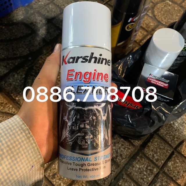 Tẩy lốc máy Karshine Thái Lan 400ml