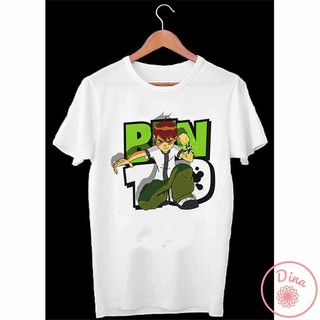 Áo thun Unisex Ben 10 biến hình Cotton Thun - Dẽ Thương