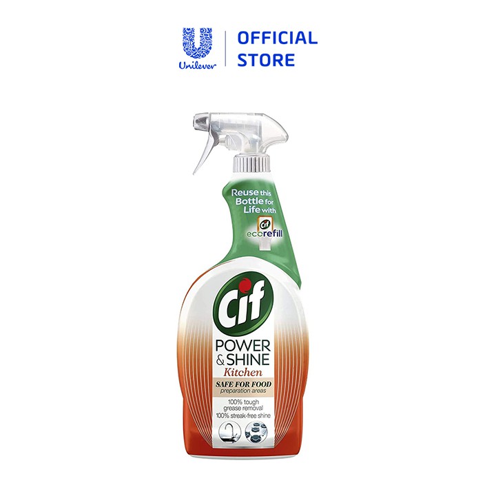 Nước vệ sinh nhà bếp sáng bóng Cif Kitchen 700ml