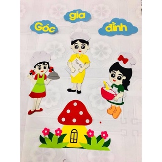 Tranh góc mầm non